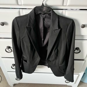 Size 4 black blazer from Express!
